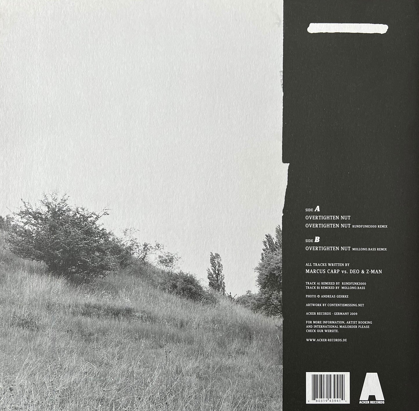 Marcus Carp Vs. Deo & Z-man „QUALZOW“ 12" Vinyl