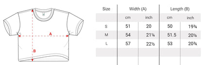 Cropped Shirt – 15 Jahre 3000° Festival (Weiß)