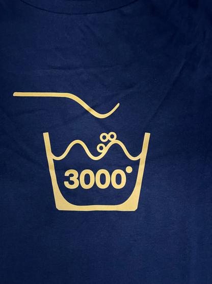 T-Shirt (Damen) – Waschmaschine 3000° (Navy)