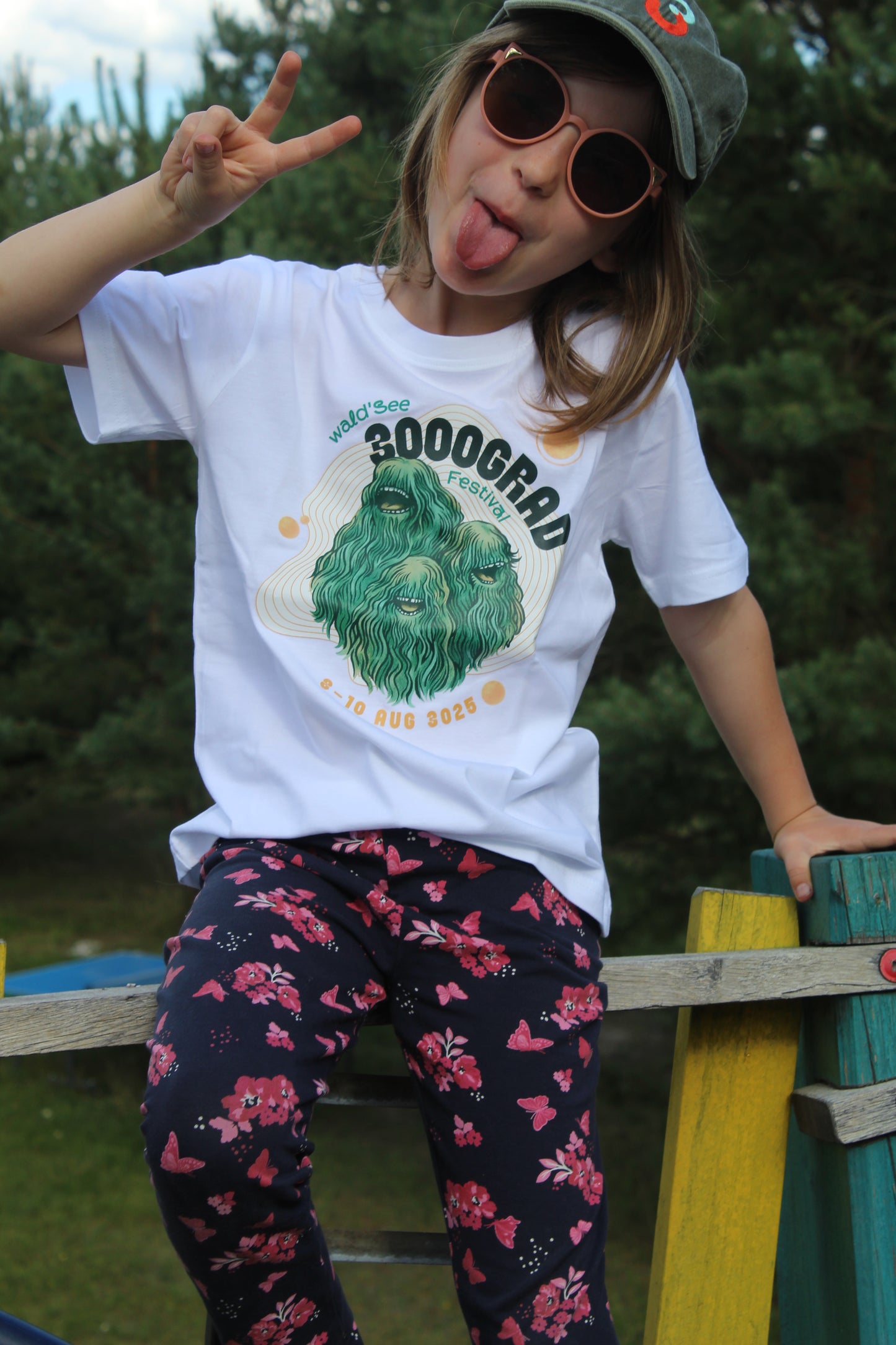 Kids Shirt – Waldgeist 3025 (Weiß)