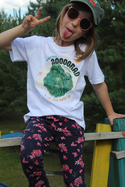 Kids Shirt – Waldgeist 3025 (Weiß)