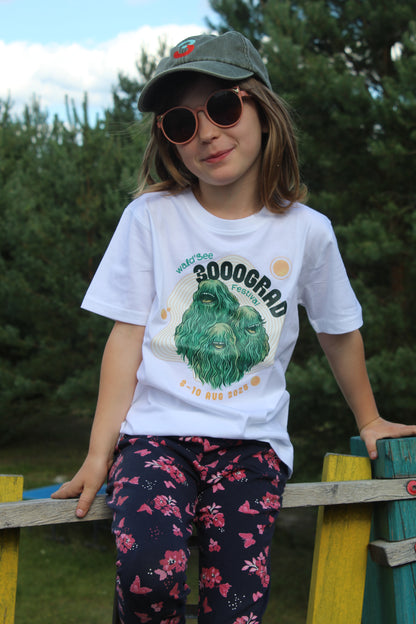 Kids Shirt – Waldgeist 3025 (Weiß)