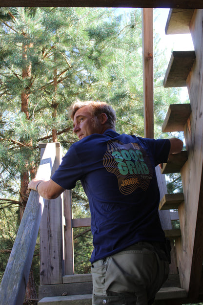 T-Shirt – 15 Jahre 3000Grad Festival (Navy)