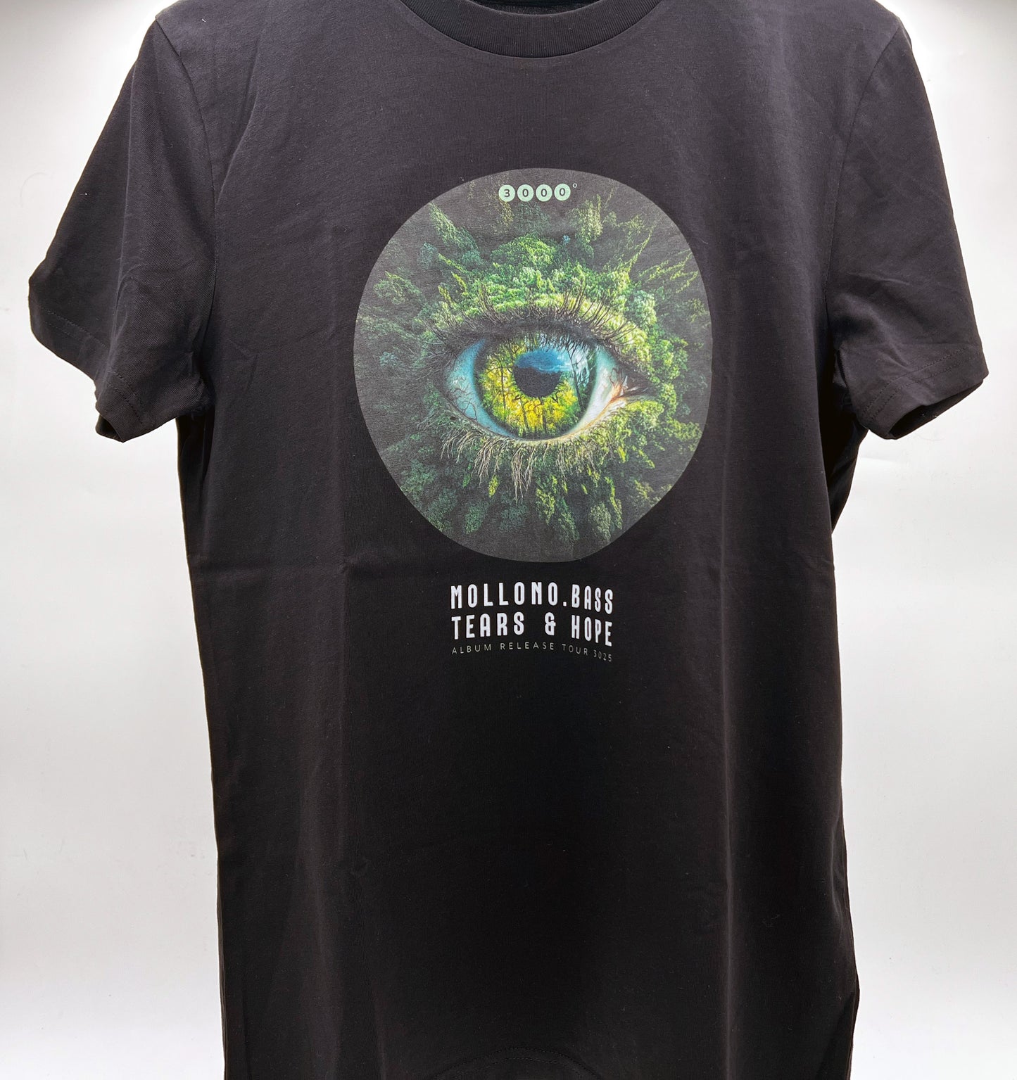 T-Shirt (Unisex) – Mollono.Bass Tears and Hope (Schwarz)