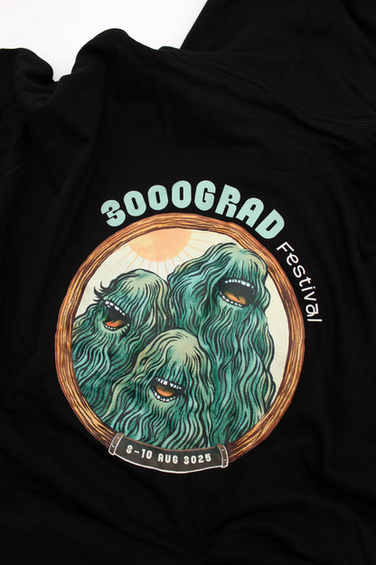 3000Grad Festival Hoodie – Waldgeist Edition (Schwarz)