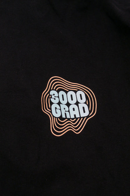 3000Grad Festival Hoodie – Waldgeist Edition (Schwarz)