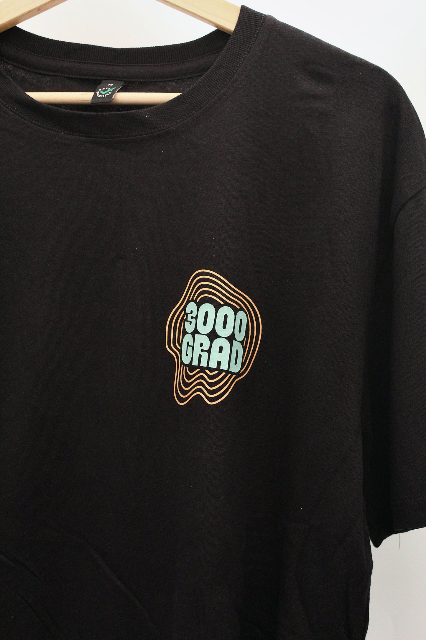 T-Shirt – 15 Jahre 3000° Festival (Schwarz)