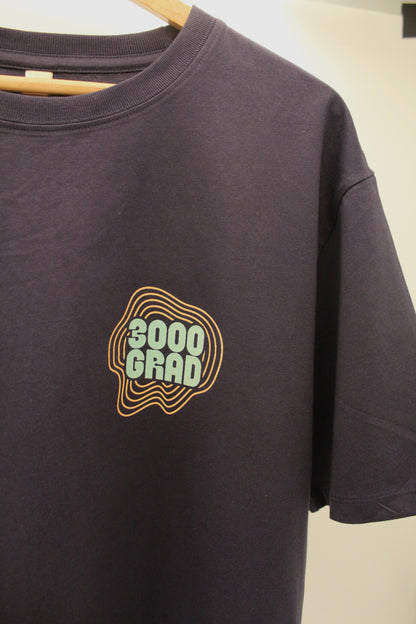 T-Shirt – 15 Jahre 3000Grad Festival (Navy)