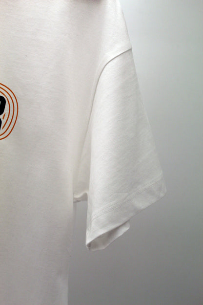 Cropped Shirt – 15 Jahre 3000° Festival (Weiß)