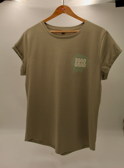 T-Shirt (Damen) – 15 Jahre 3000° Festival (Pistazie)