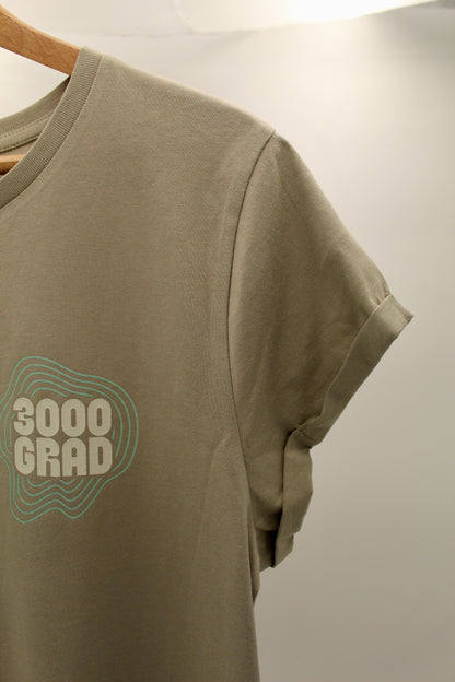 T-Shirt (Damen) – 15 Jahre 3000° Festival (Pistazie)