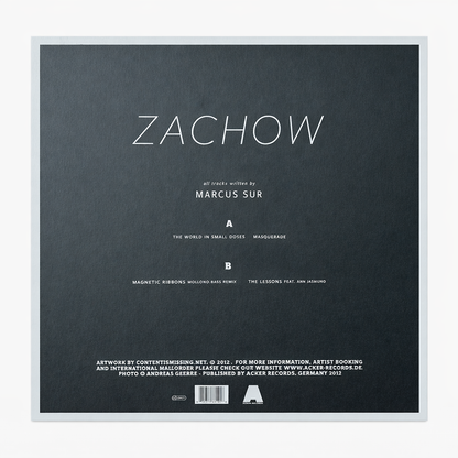 Marcus Sur E.P. „ZACHOW“  12" Vinyl