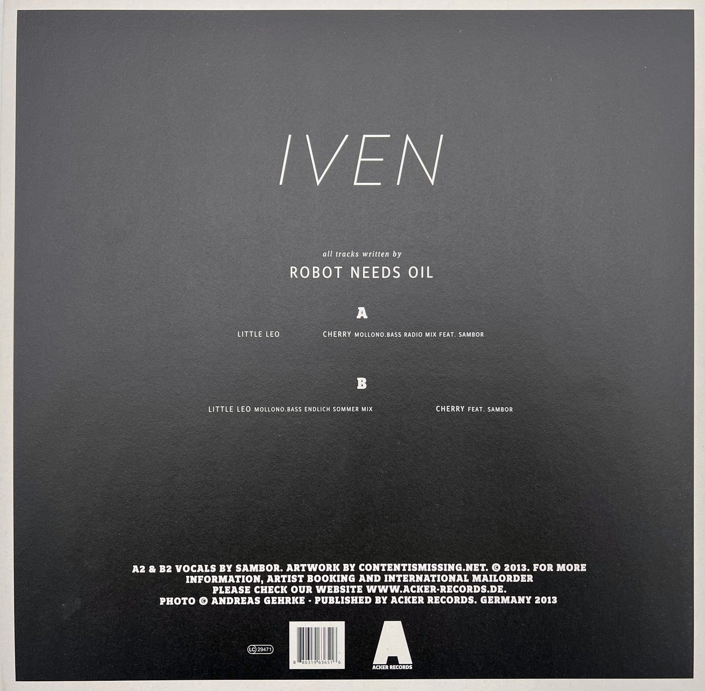 3-LP-Bundle Acker-Haus