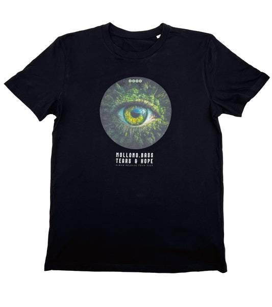 T-Shirt (Unisex) – Mollono.Bass Tears and Hope (Schwarz)
