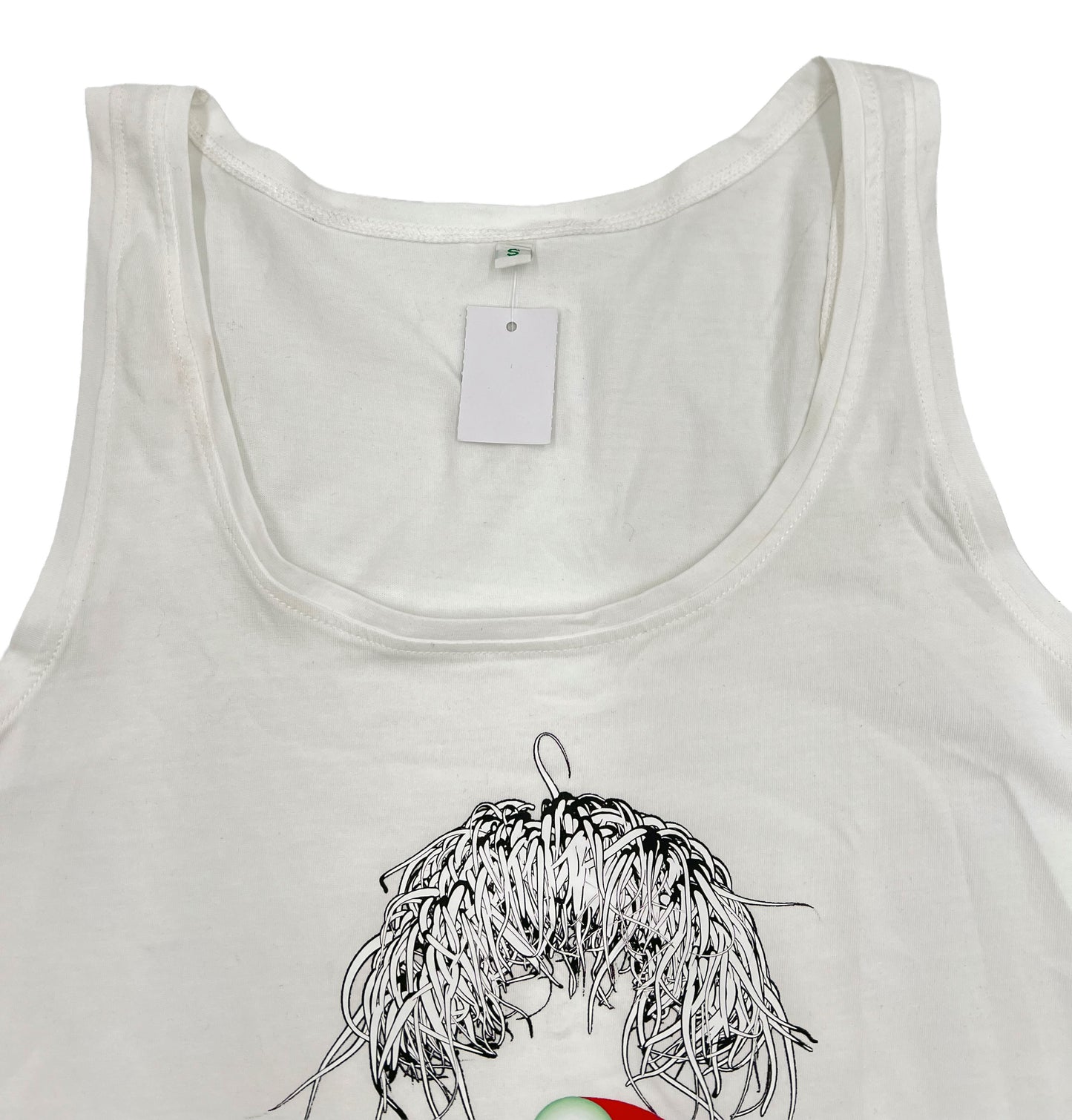 Tank Top - "3" Einzelstück (Weiß)