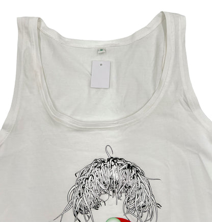 Tank Top - "3" Einzelstück (Weiß)