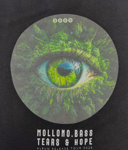T-Shirt (Unisex) – Mollono.Bass Tears and Hope (Schwarz)