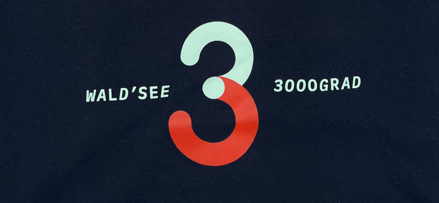 3000˚ Festival T-Shirt (Damen) - 3 (Navyblau)