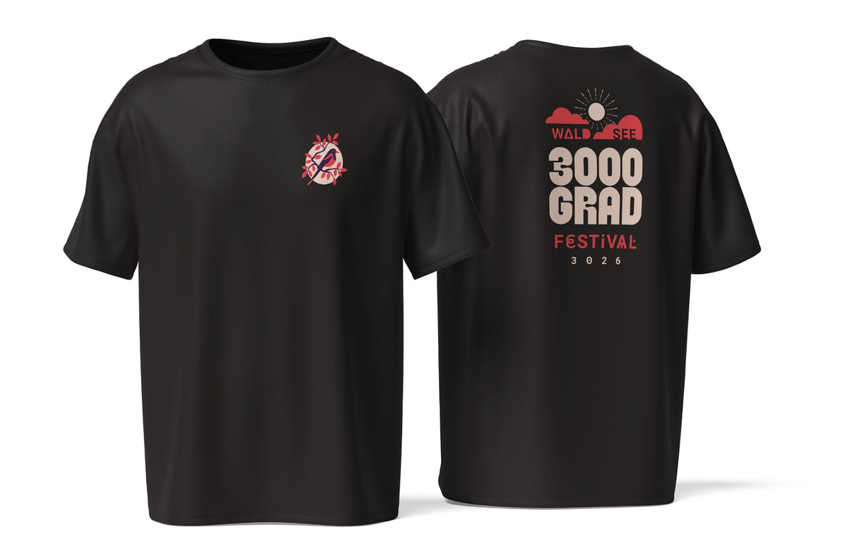 T-Shirt "Vogel - 3000Grad Festival"